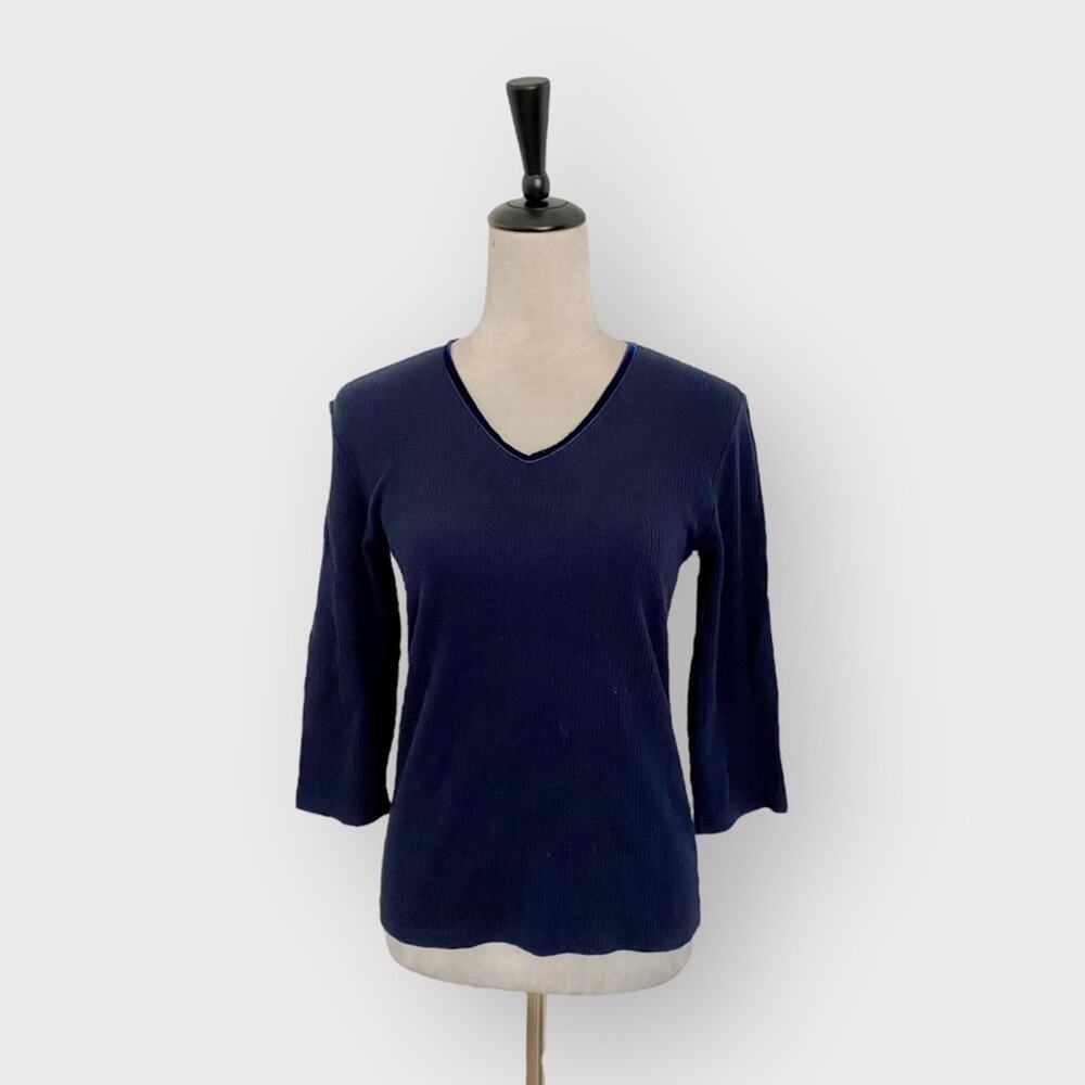 Aeropostale Long Sleeved Top Blue Size L